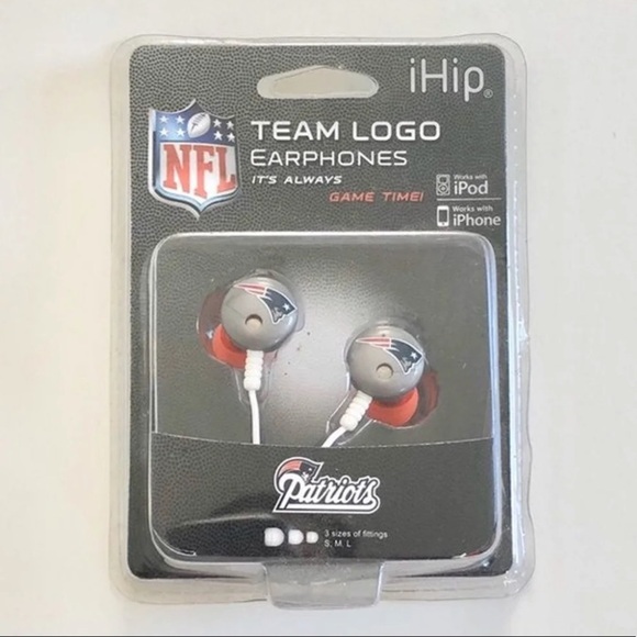 New England Patriots IPhone/ IPod Earbuds/ Earphones - Picture 9 of 9